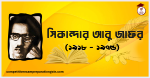 সিকান্দার আবু জাফর সিকান্দার আবু জাফর
