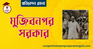 মুজিবনগর সরকার রচনা