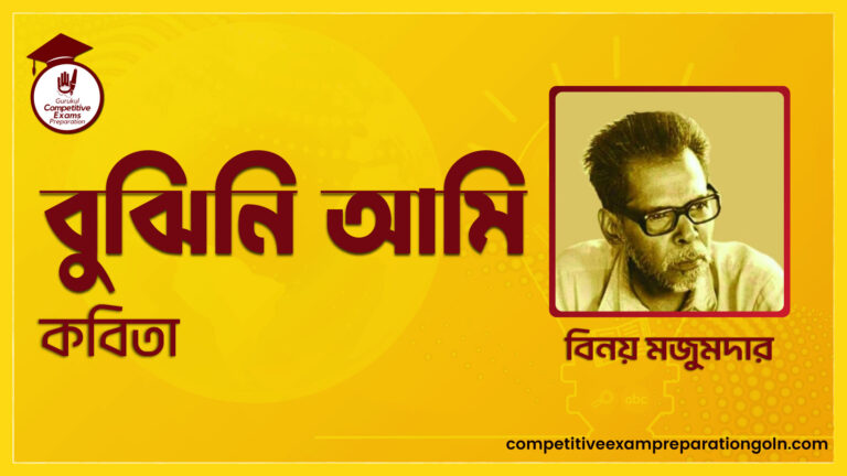 কবিতা বুঝিনি আমি